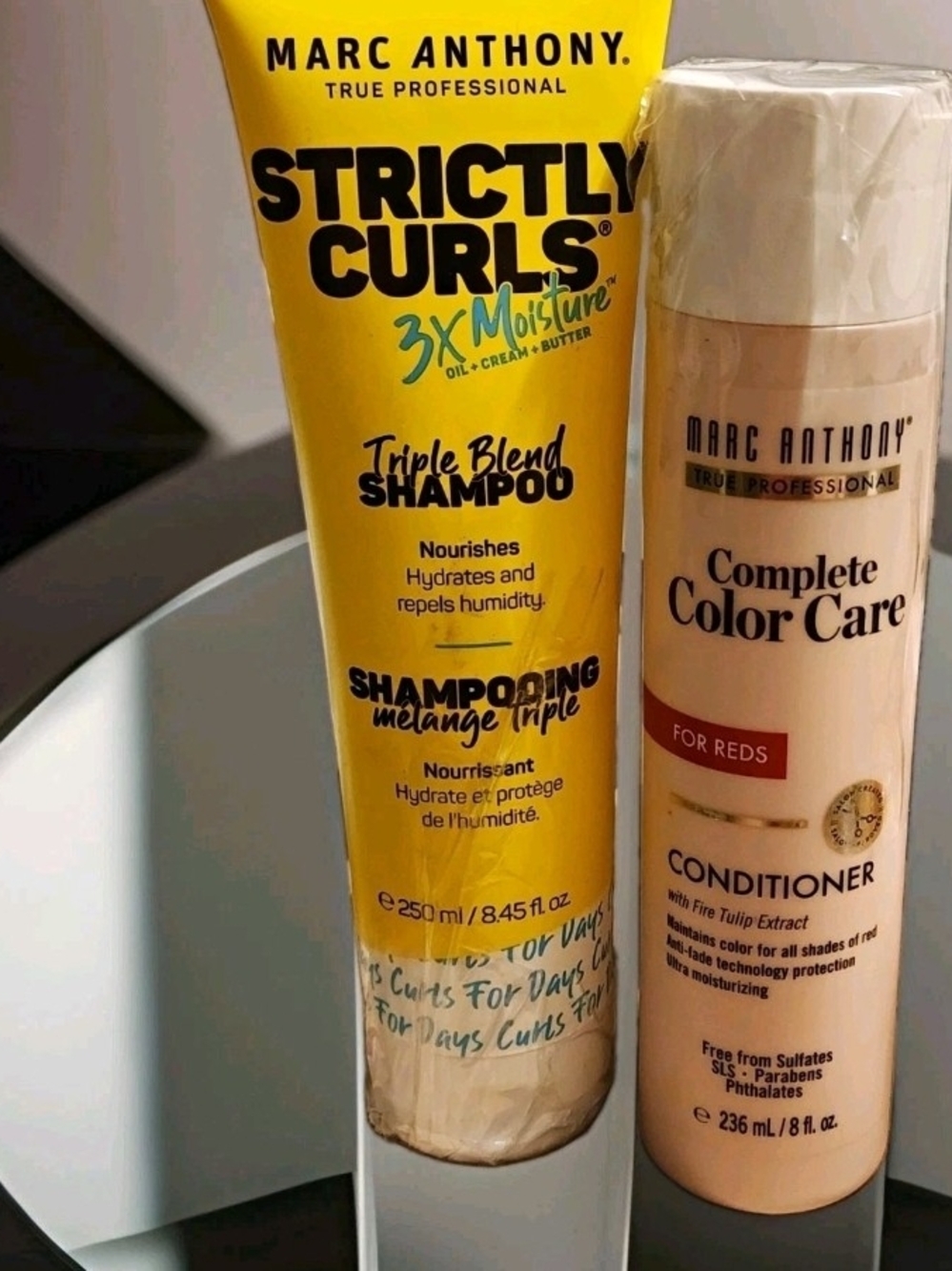 Marc Anthony Strictly Curls 3X Moisture Shampoo + Conditioner 8.45/11.6 oz